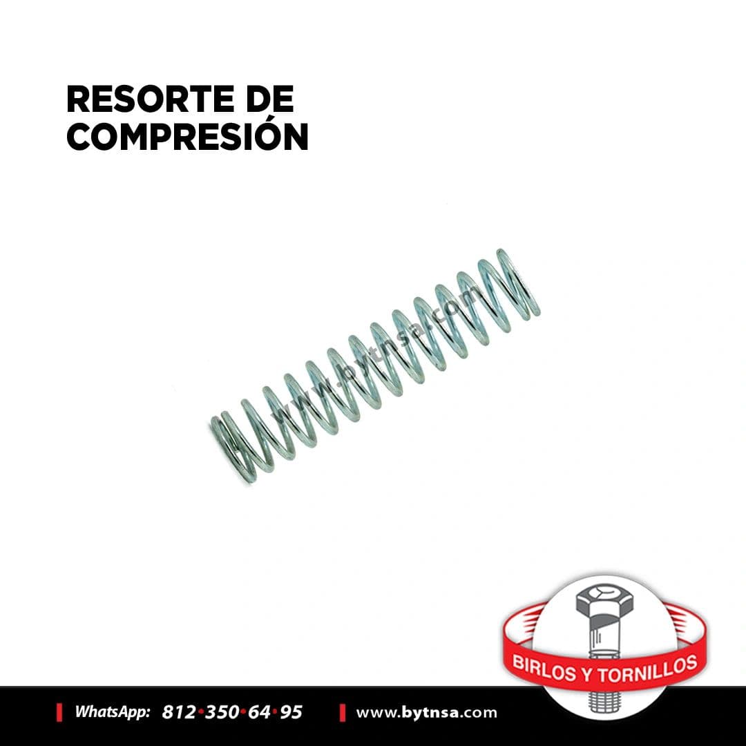RESORTE DE COMPRESIÓN